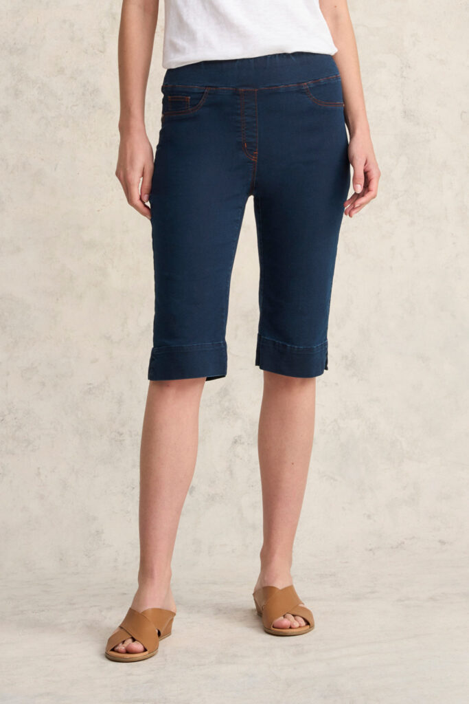Good Earth Short - Clean Denim Blue